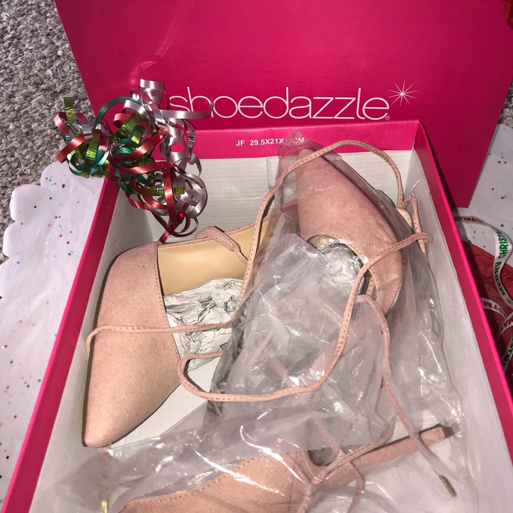 Pointy Toe mauve High Heels